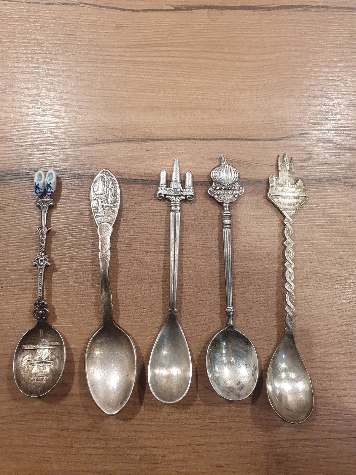 5 Vintage Nederlandse Souvenirlepels € 2 50 pst, Ophalen of Verzenden