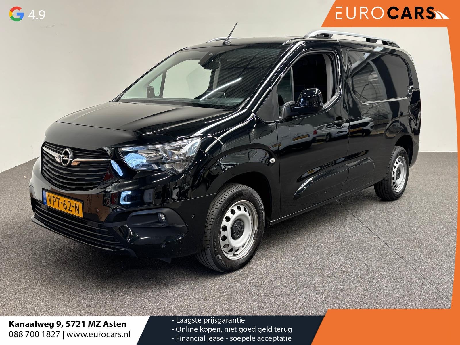 Opel Combo 1.5D L2H1 Edition Automaat Airco Navigatie Apple, Stof, Gebruikt, Euro 6, 4 cilinders