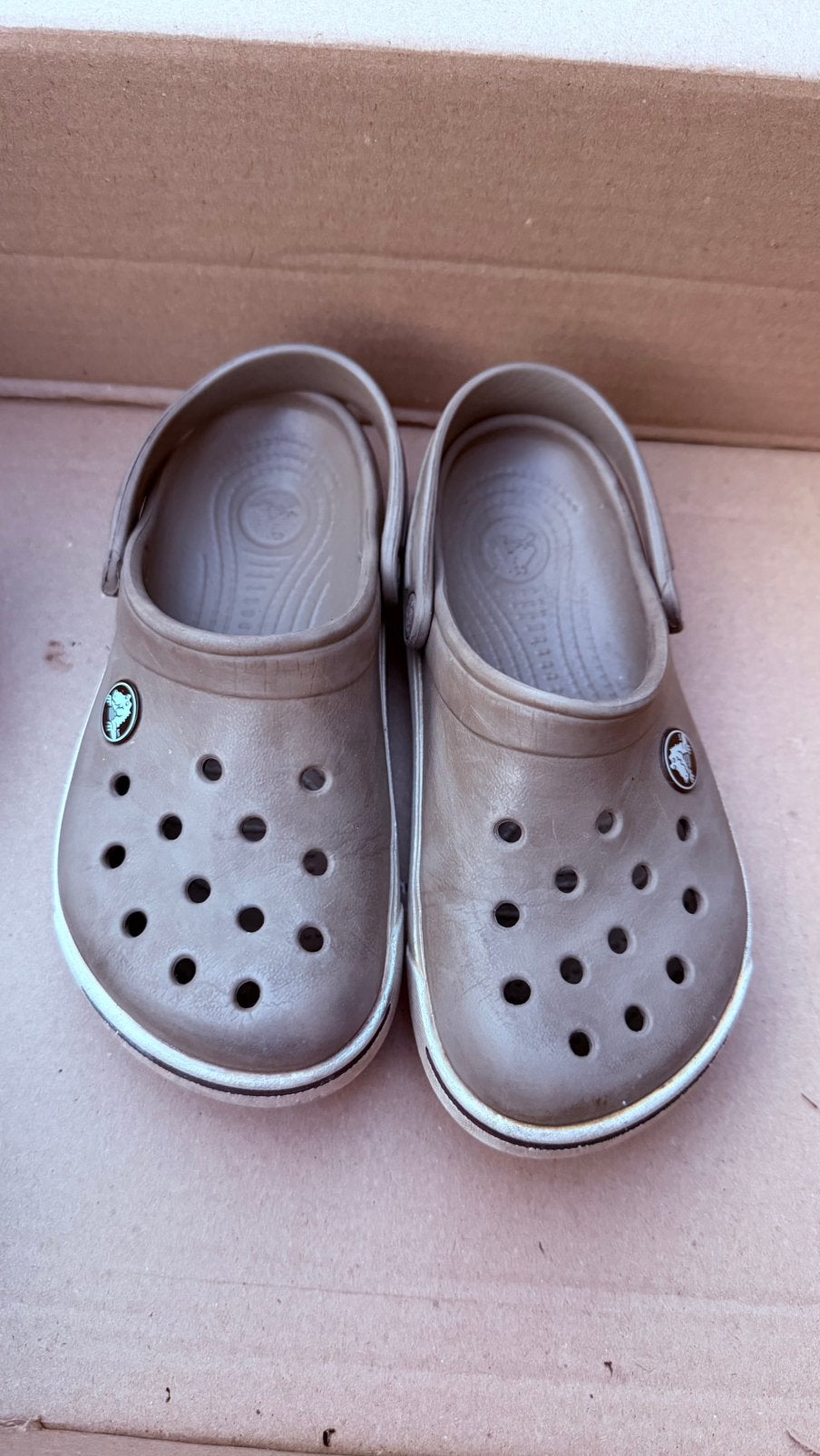 Crocs kind maat 12-13, Jongetje of Meisje, Ophalen of Verzenden, Gebruikt, Schoentjes