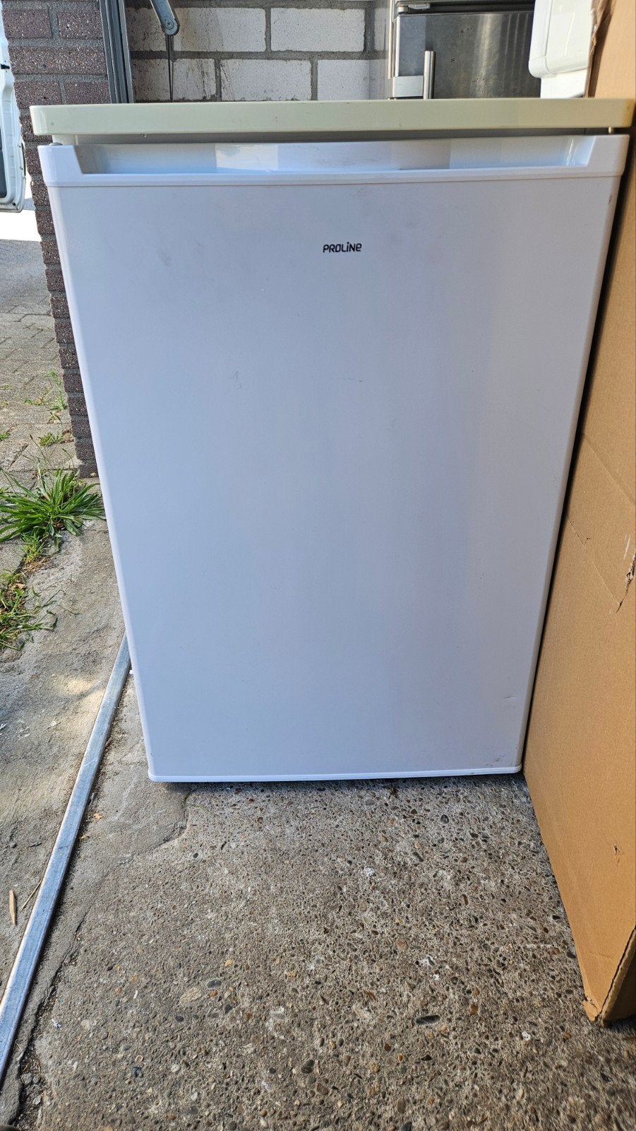 Proline koelkast A++., Gebruikt, 100 tot 150 liter, Energieklasse A of zuiniger, 45 tot 60 cm