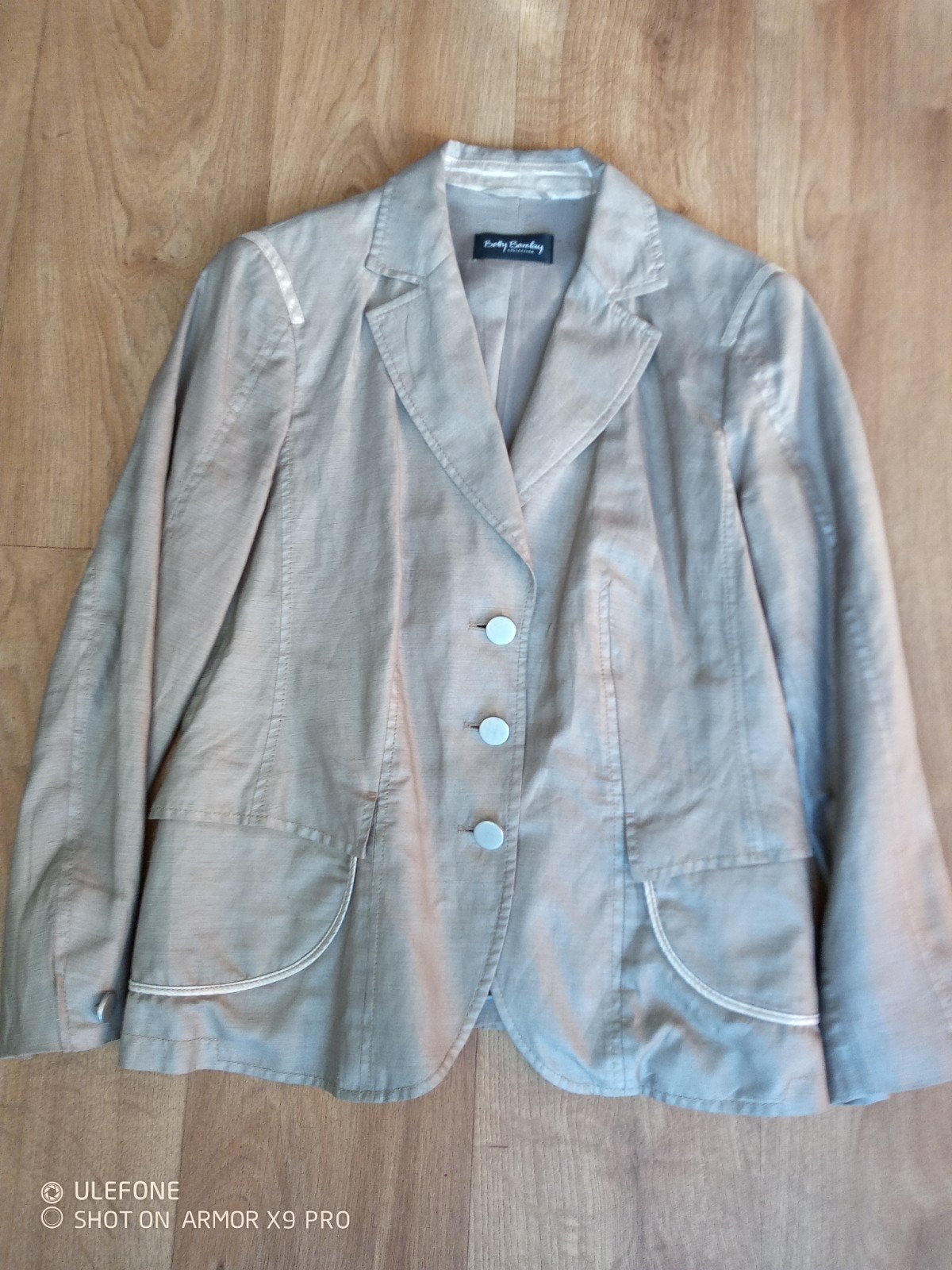 Leuk beige zomer jasje 44 BETTY BARCLEY, Beige, Maat 42/44 (L), Betty Barclay, Ophalen of Verzenden
