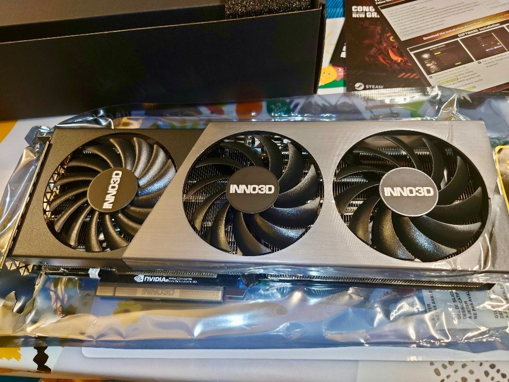 INNO3D GeForce RTX 4070 Ti X3 (vaste prijs), Computers en Software, Videokaarten, GDDR6, PCI-Express 4, Ophalen of Verzenden, Zo goed als nieuw