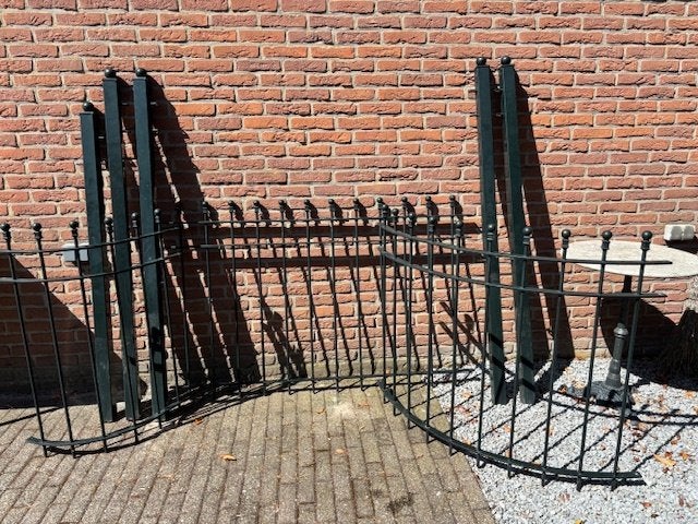 Sierhekwerk, Tuin en Terras, Tuinhekken en Hekwerk, Gebruikt, Sierhekwerk, IJzer, Ophalen