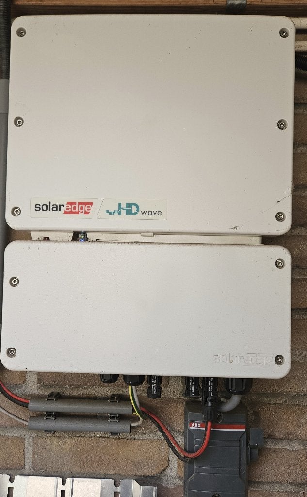 Solaredge SE3680H omvormer HD Wave 3680, Ophalen of Verzenden, Gebruikt, Overige typen, 200 wattpiek of meer