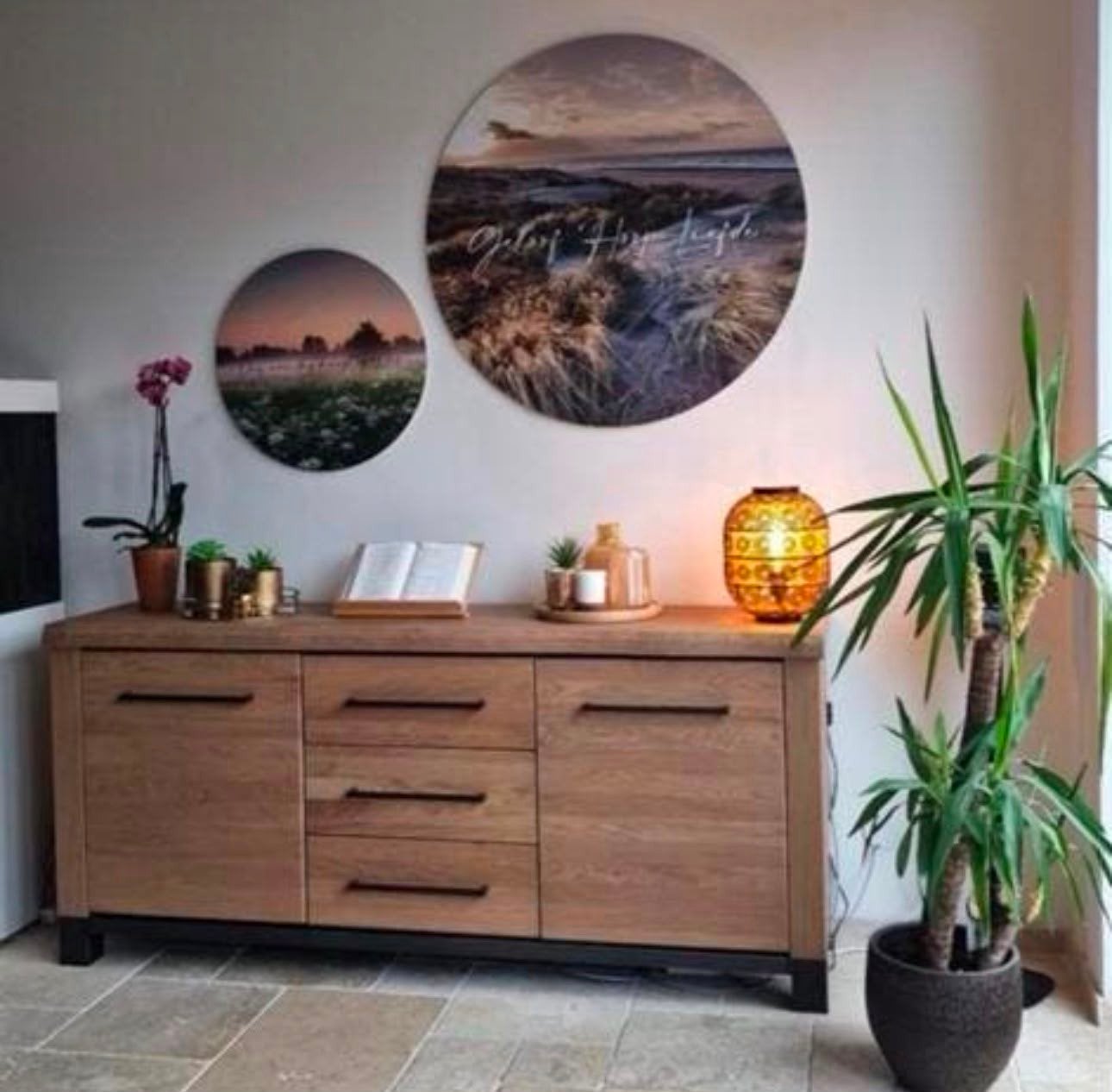 Haco Rough Dressoir - Massief Grenen 'Old Pine Dark', Ophalen, Grenenhout, 150 tot 200 cm, Industrieel, Rustiek, Modern