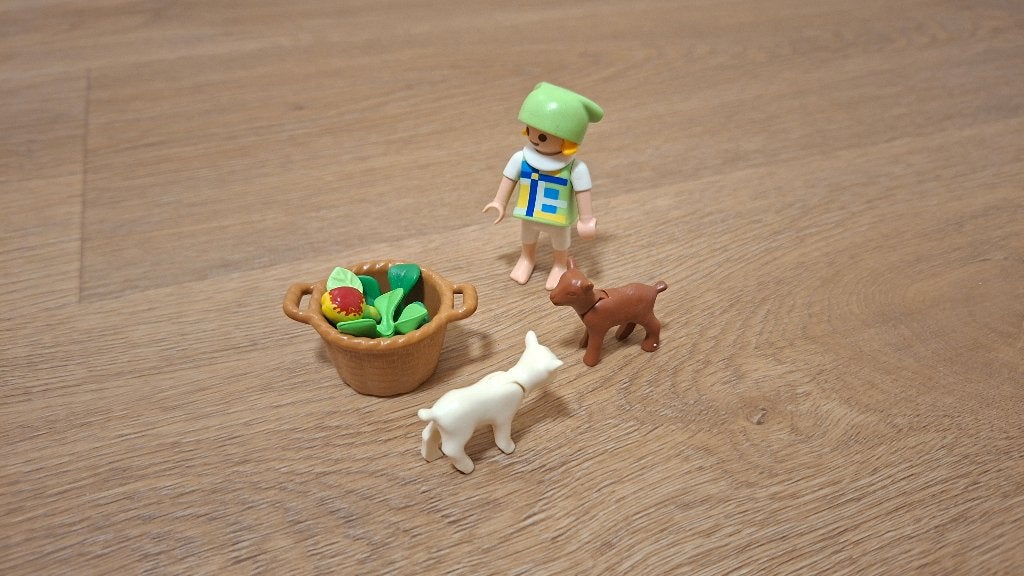 Playmobil meisje met geitjes 4674, Kinderen en Baby's, Speelgoed | Playmobil, Complete set, Overige typen, Special plus, Ophalen of Verzenden