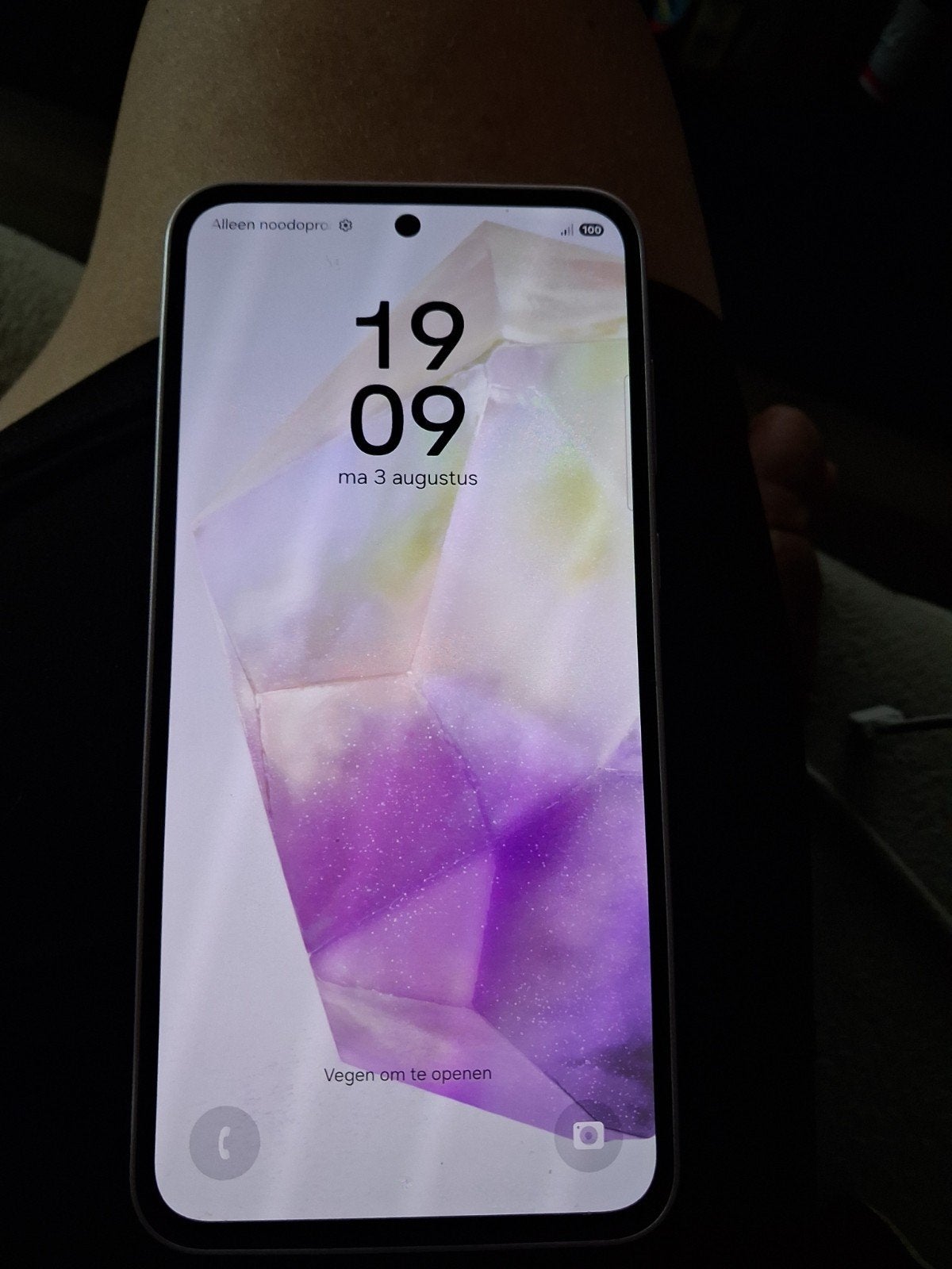 Samsung galaxy a35, Ophalen, Touchscreen, Zo goed als nieuw, Zonder abonnement