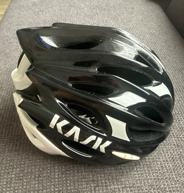 Kask Mojito Fietshelm Zwart/Wit - Maat L, Fietsen en Brommers, Fietsaccessoires | Fietshelmen, Ophalen, Gebruikt, L, Heer of Dame