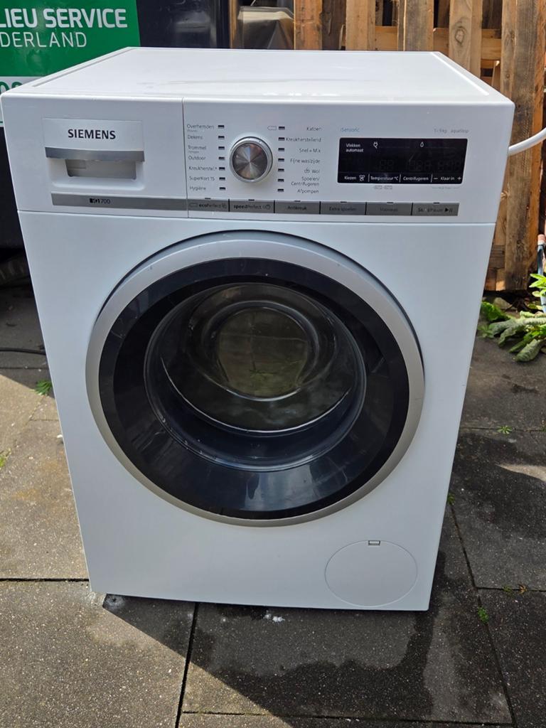Siemens IQ700 WM16W542NL, Witgoed en Apparatuur, Wasmachines, Ophalen, Gebruikt, 8 tot 10 kg, 1600 toeren of meer