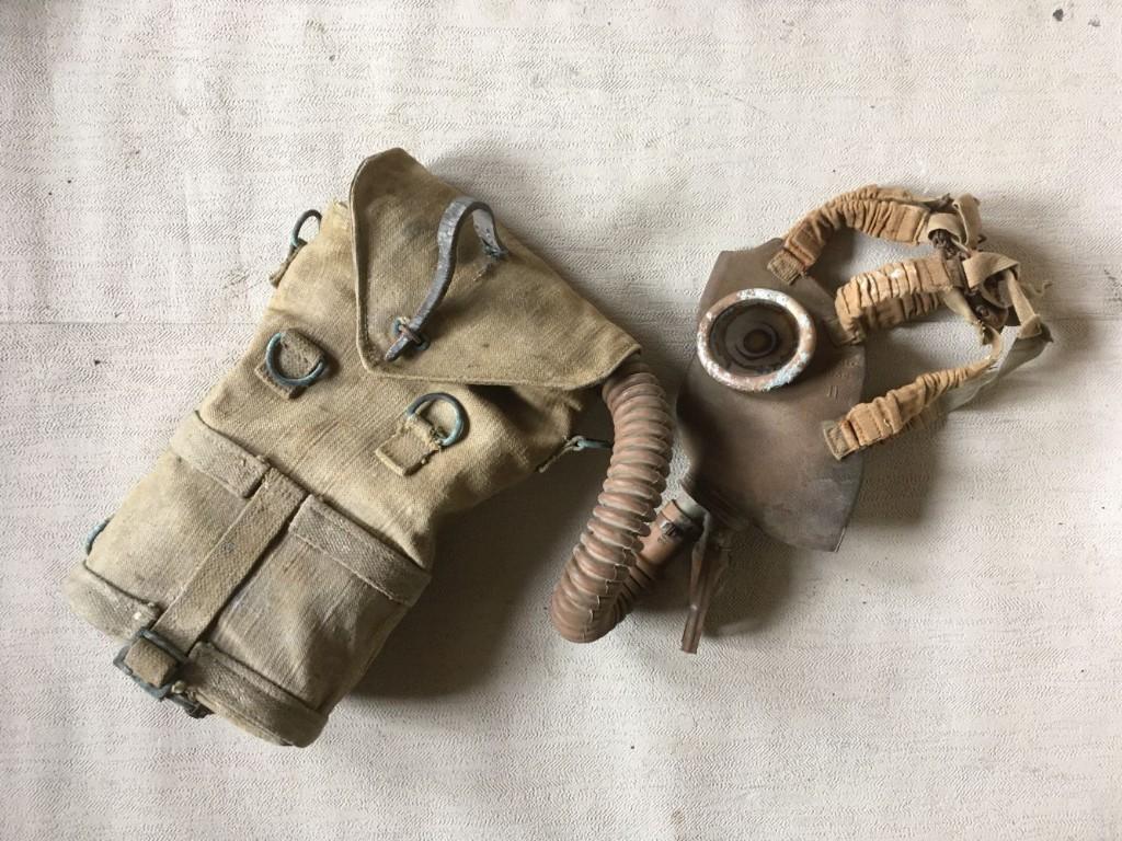 wo2 - Belgisch Gasmasker M1934 - militair! - SACIC 1934, Verzamelen, Militaria | Tweede Wereldoorlog, Ophalen of Verzenden, Landmacht