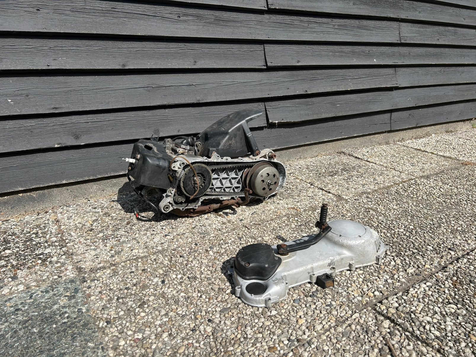 Piaggio typhoon blok, Ophalen, Gebruikt