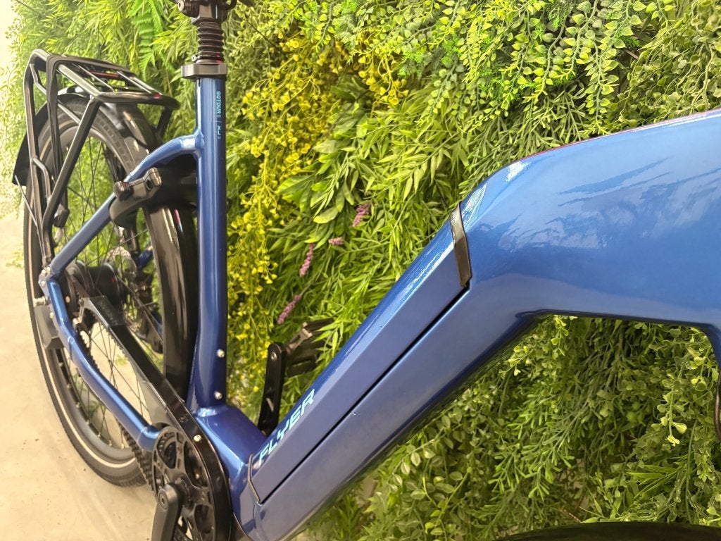 Flyer GoTour 6 | Bosch Perf. | 625Wh | Enviolo AUTOM. | Belt, Niet ingevuld, Ophalen of Verzenden, Zo goed als nieuw, 50 km per accu of meer