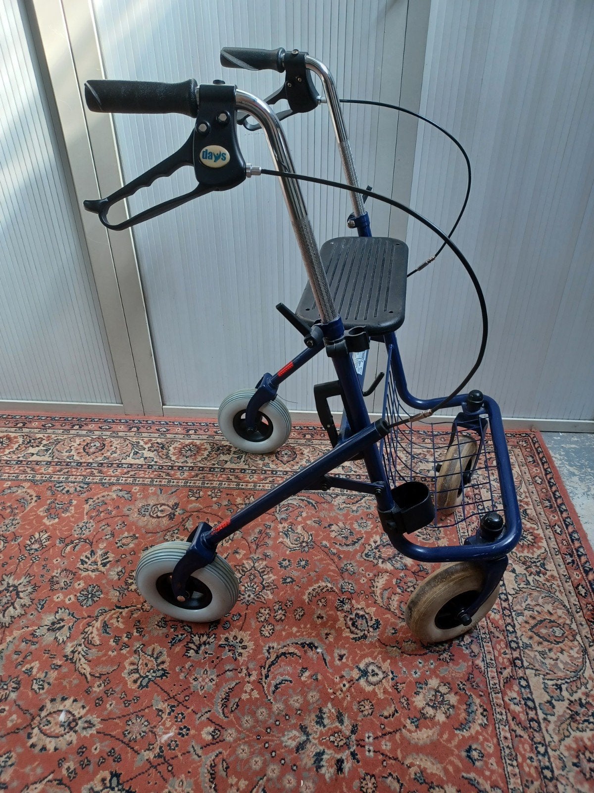 Stevige, inklapbare rollator, Diversen, Ophalen, Opvouwbaar, Gebruikt