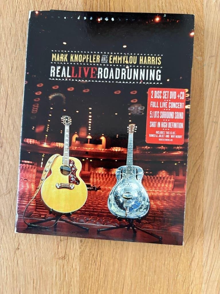 Mark Knopfler & Emmylou Harris - Real Live Roadrunning DVD+C, Alle leeftijden, Engels, Ophalen of Verzenden, Zo goed als nieuw