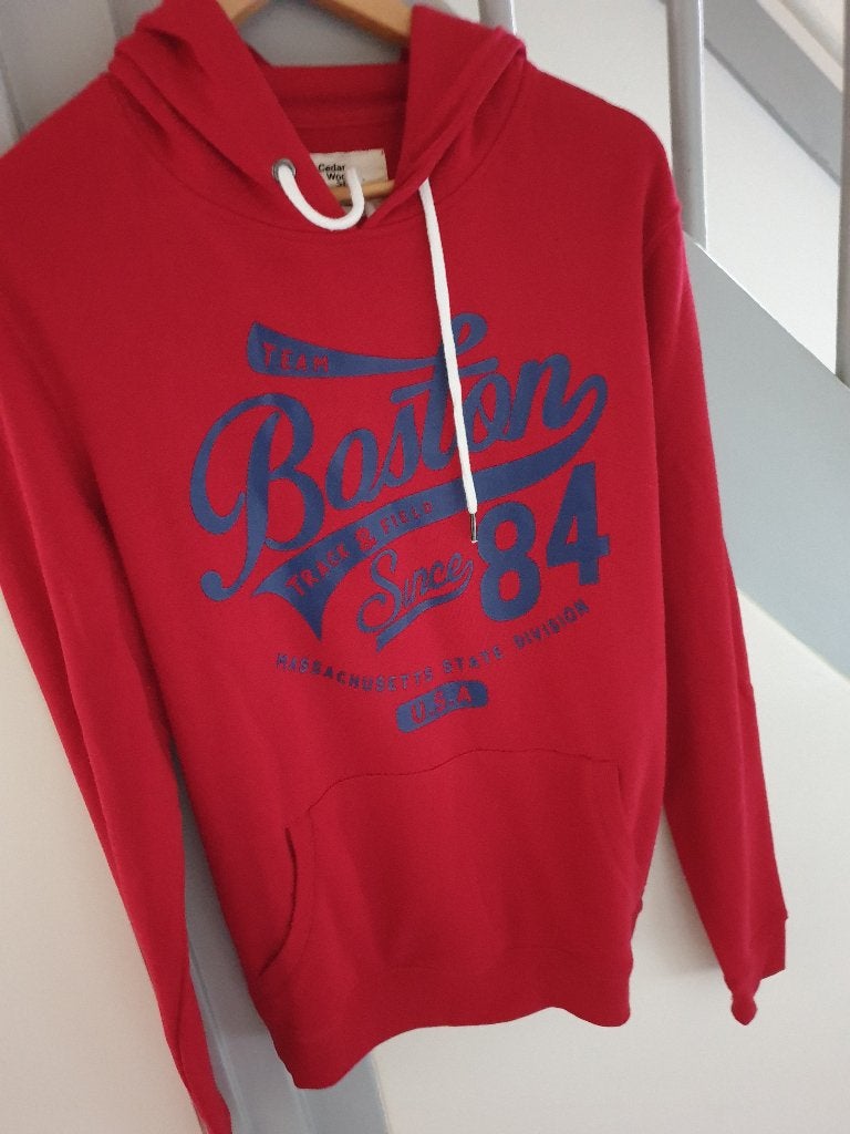 truien, Kleding | Heren, Truien en Vesten, Ophalen, Zo goed als nieuw, Maat 48/50 (M), Rood