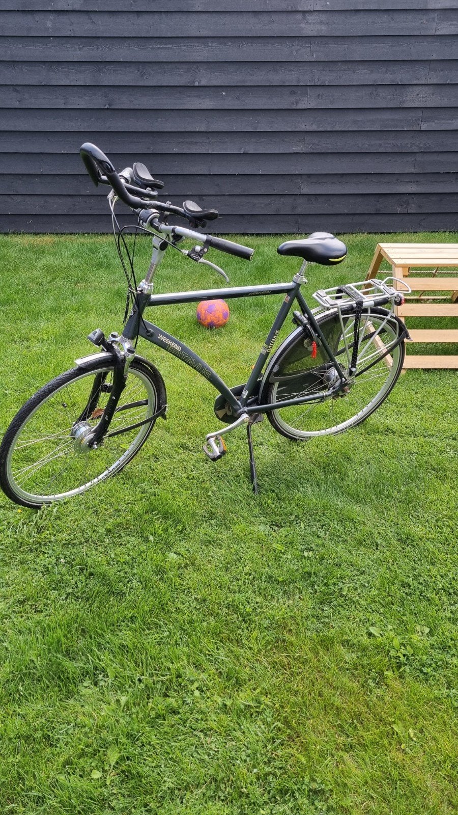 Batavus Weekend herenfiets - Framehoogte 61 cm, Ophalen, Gebruikt, Velgrem, Versnellingen