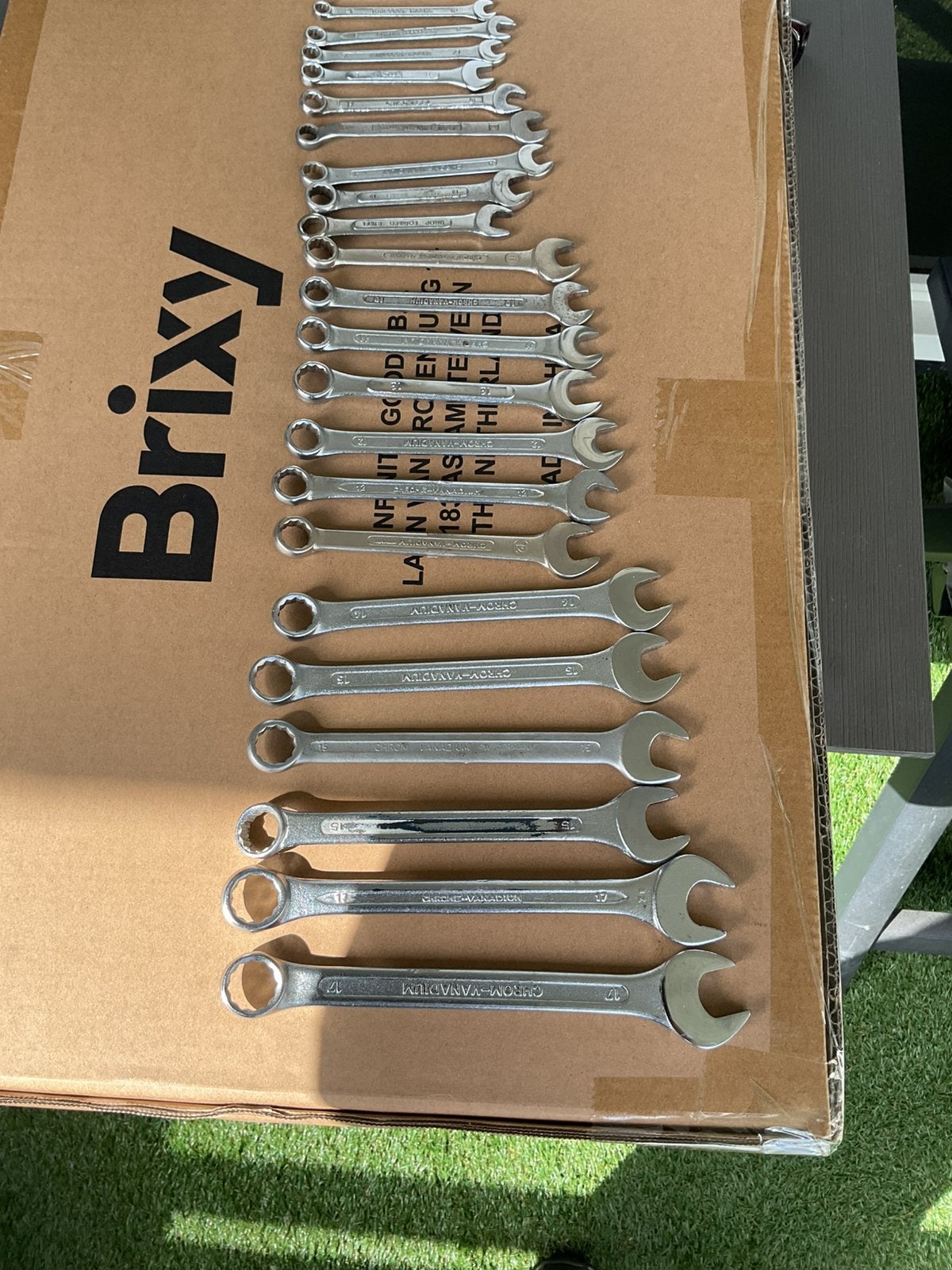 Steek / Ringsleutels 6 t/m 17 mm, Ophalen, Zo goed als nieuw