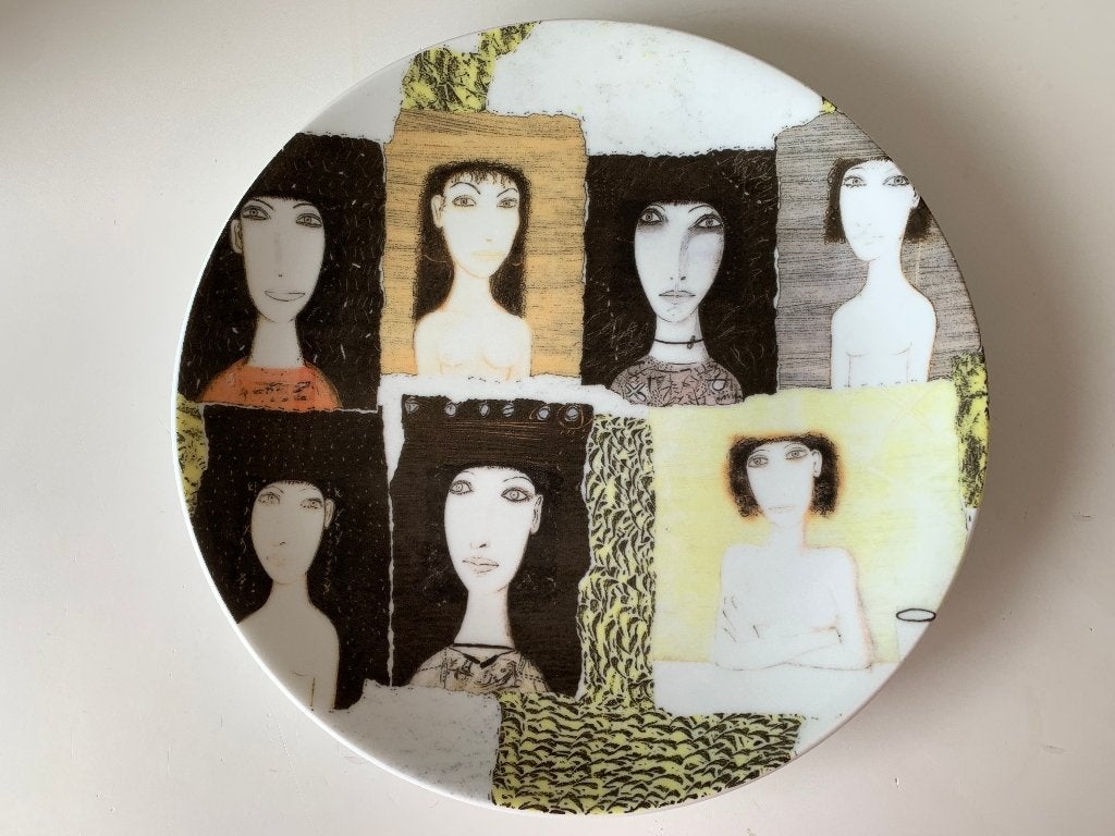 Kunst op Tafel bord Vasitiy Vlasov 1000 Reasons to Love, Ophalen, Bord