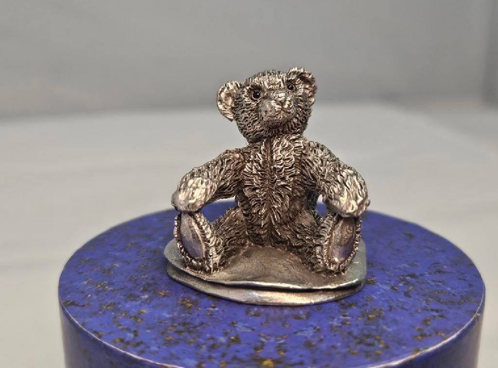 Royal Selangor teddy bear 1994 tinne beeldje, Antiek en Kunst, Ophalen of Verzenden