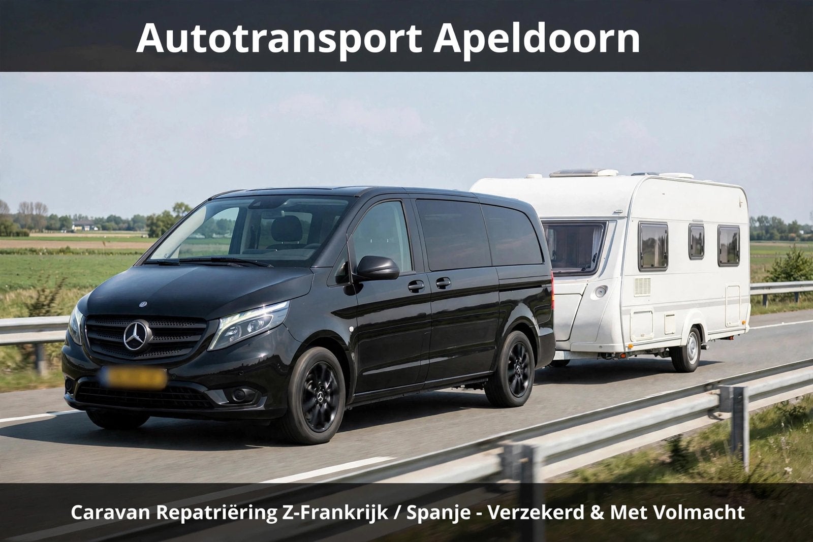Caravan transport Z-Frankrijk / Spanje BE
