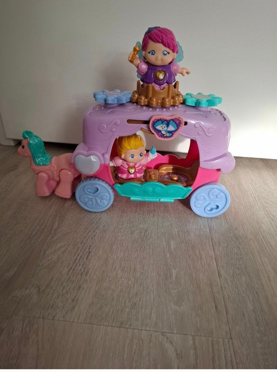 VTech Toet Toet Auto's Prinsessenkoets met paard, Ophalen, Gebruikt, Meisje