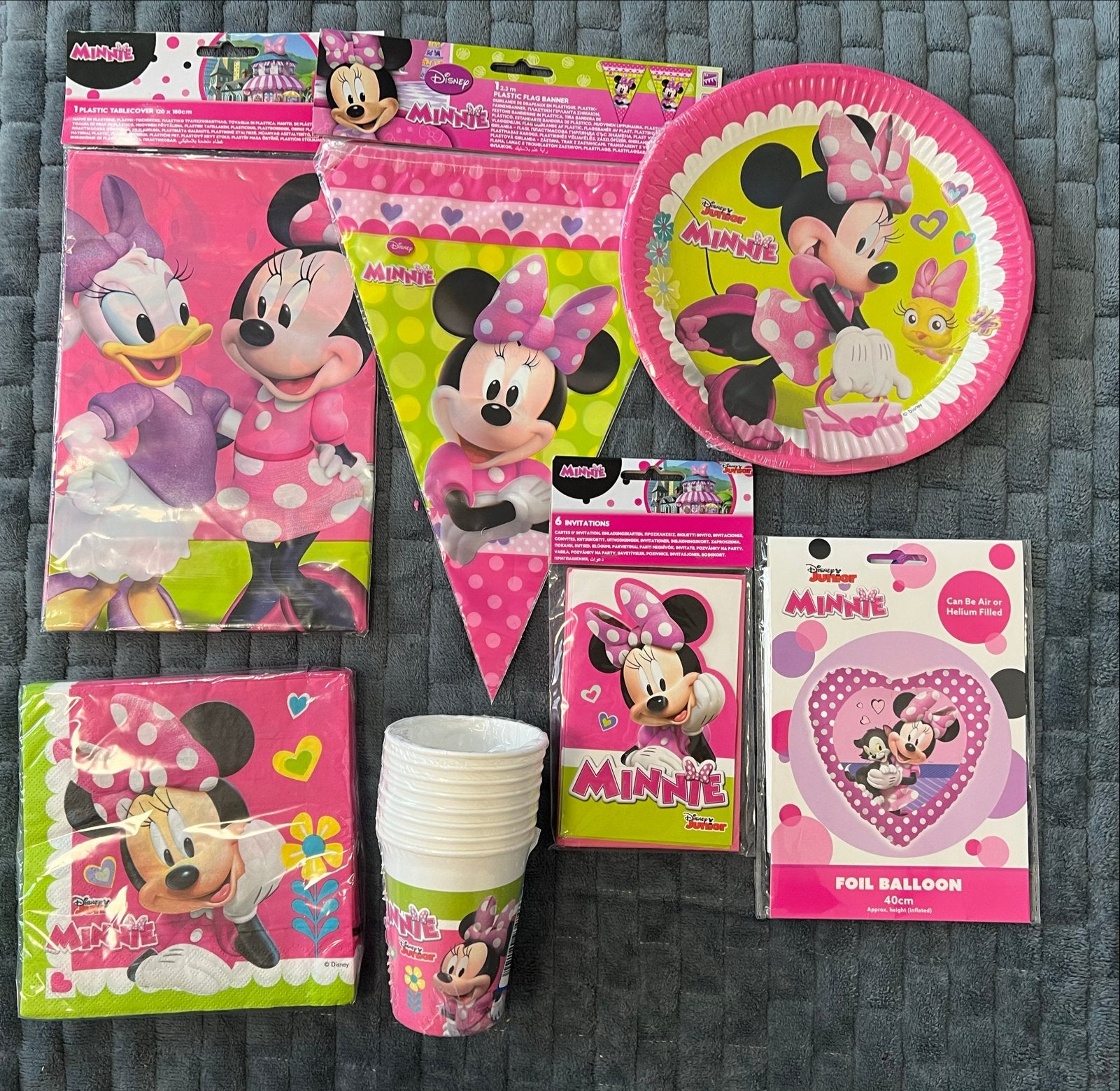 Minnie Mouse Feestpakket - Compleet voor een onvergetelijk f, Ophalen of Verzenden, Nieuw, Versiering, Verjaardag