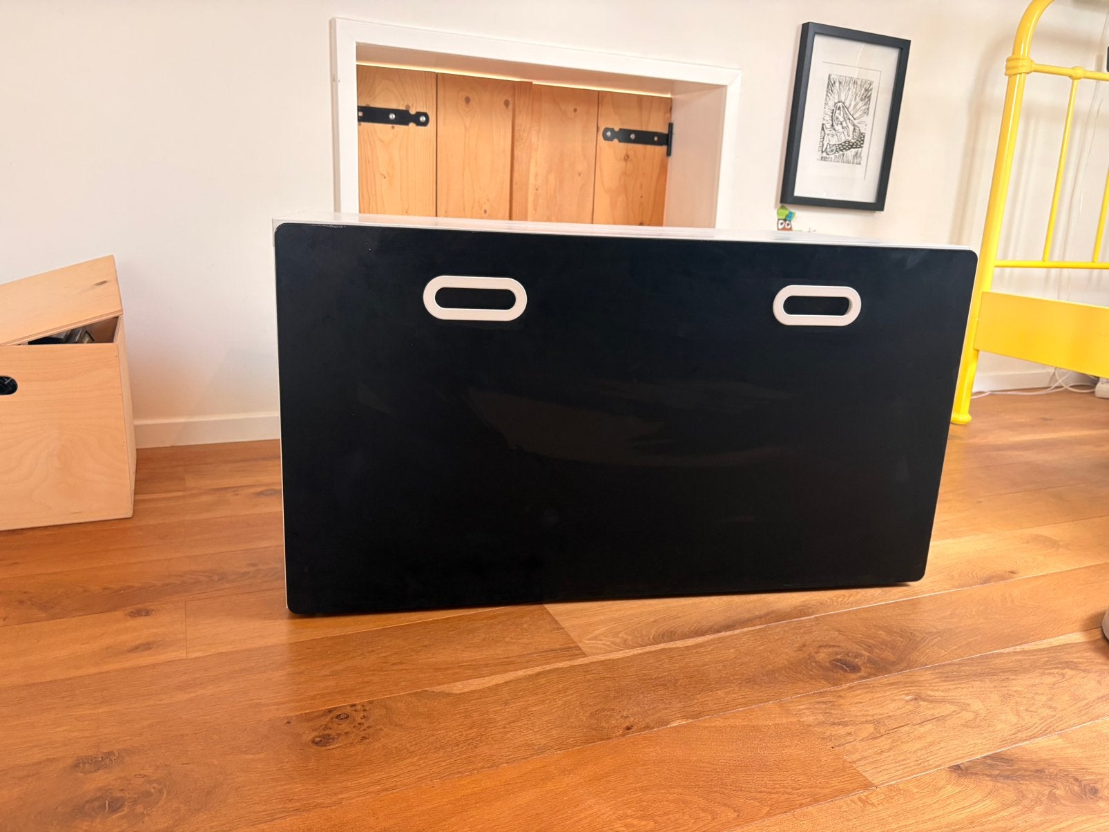 Ikea opberg kist (3x), Huis en Inrichting, Ophalen, 50 – 75, 100 tot 150 cm, Zo goed als nieuw