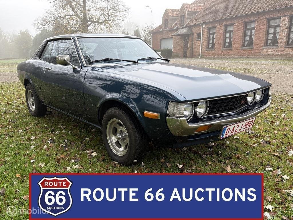 Toyota Celica | 1977 | Route 66 Auctions, Overige carrosserieën, Zwart, Bedrijf, Handgeschakeld