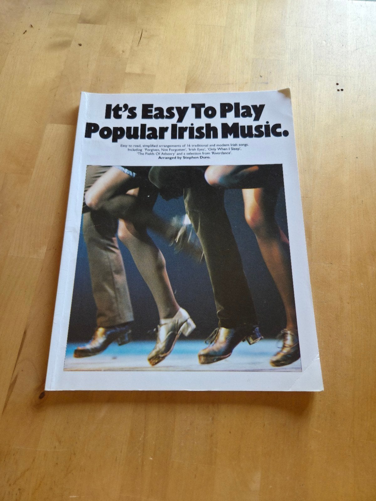 It's Easy To Play Popular Irish Music - Bladmuziek, Muziek en Instrumenten, Bladmuziek, Gebruikt, Verzenden, Keyboard, Wereldmuziek