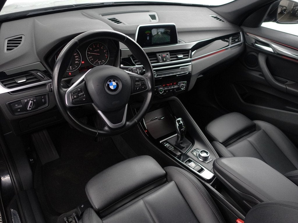 BMW X1 sDrive18i M Sport Aut- Sport leder Interieur, Sfeerve, Auto's, BMW, Gebruikt, Met garantie (alle), Zwart, 3 cilinders