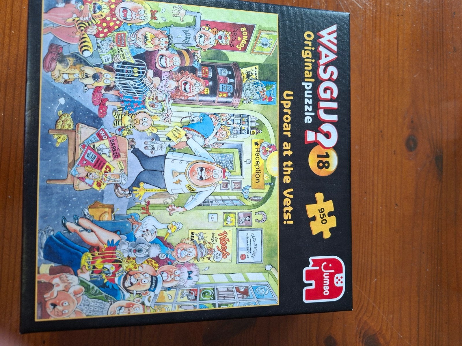 Wasgij 950, Hobby en Vrije tijd, Denksport en Puzzels, Ophalen of Verzenden, 500 t/m 1500 stukjes, Zo goed als nieuw