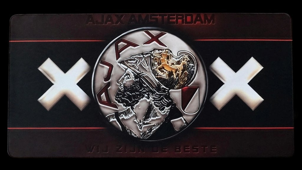Super Vette AJAX XXL Muismatten. 60x30 cm, Computers en Software, Muismatten, Verzenden, Nieuw, Www.thegallery16.nl, Wandbordjes@gmail.com