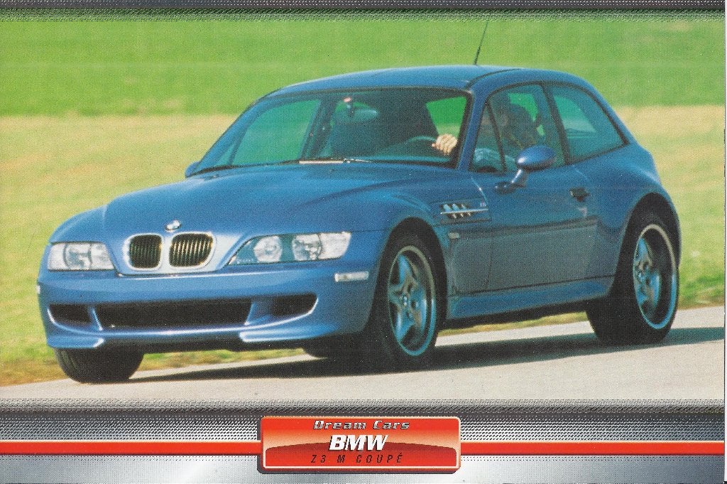 Ma541 foto dream cars bmw z3 m coupe --, Ophalen of Verzenden, 1980 tot heden, Zo goed als nieuw, Overige onderwerpen