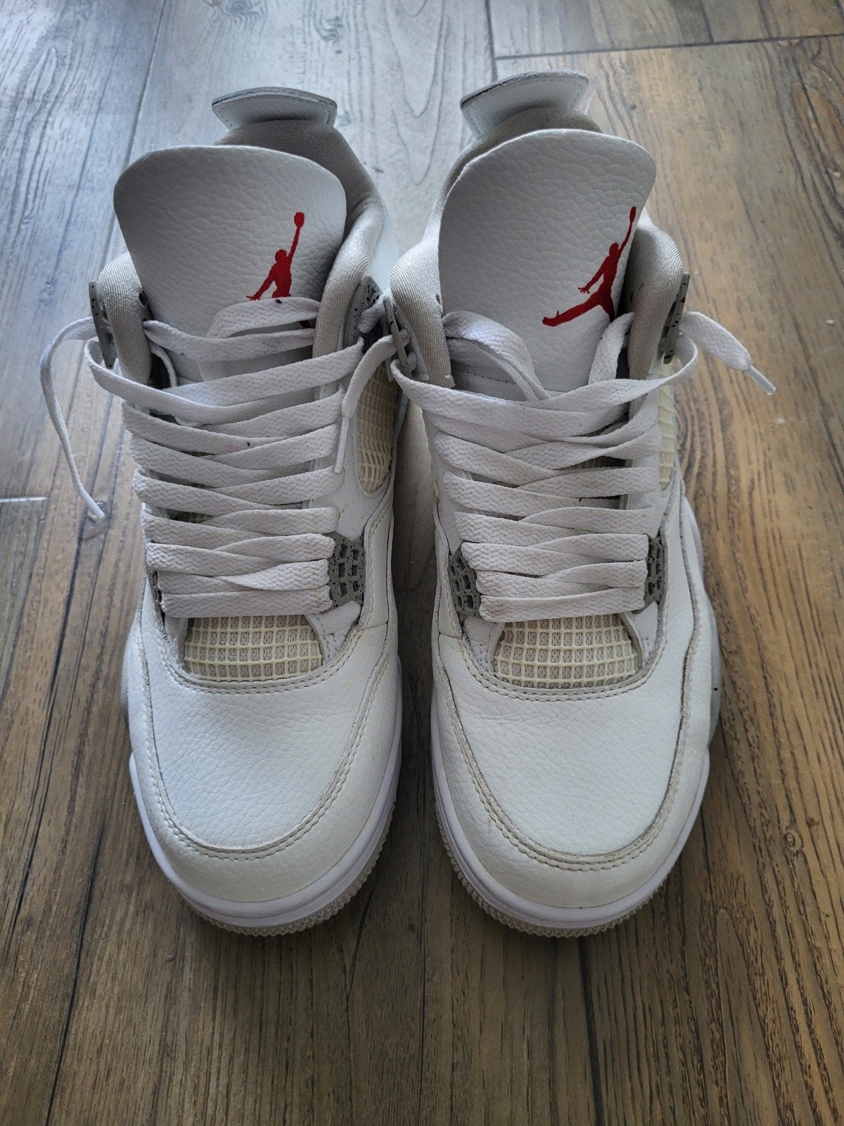Nike Air Jordan 4 Retro 'White Oreo' - Maat 44, Kleding | Heren, Wit, Ophalen of Verzenden, Nike Air Jordan, Sneakers of Gympen