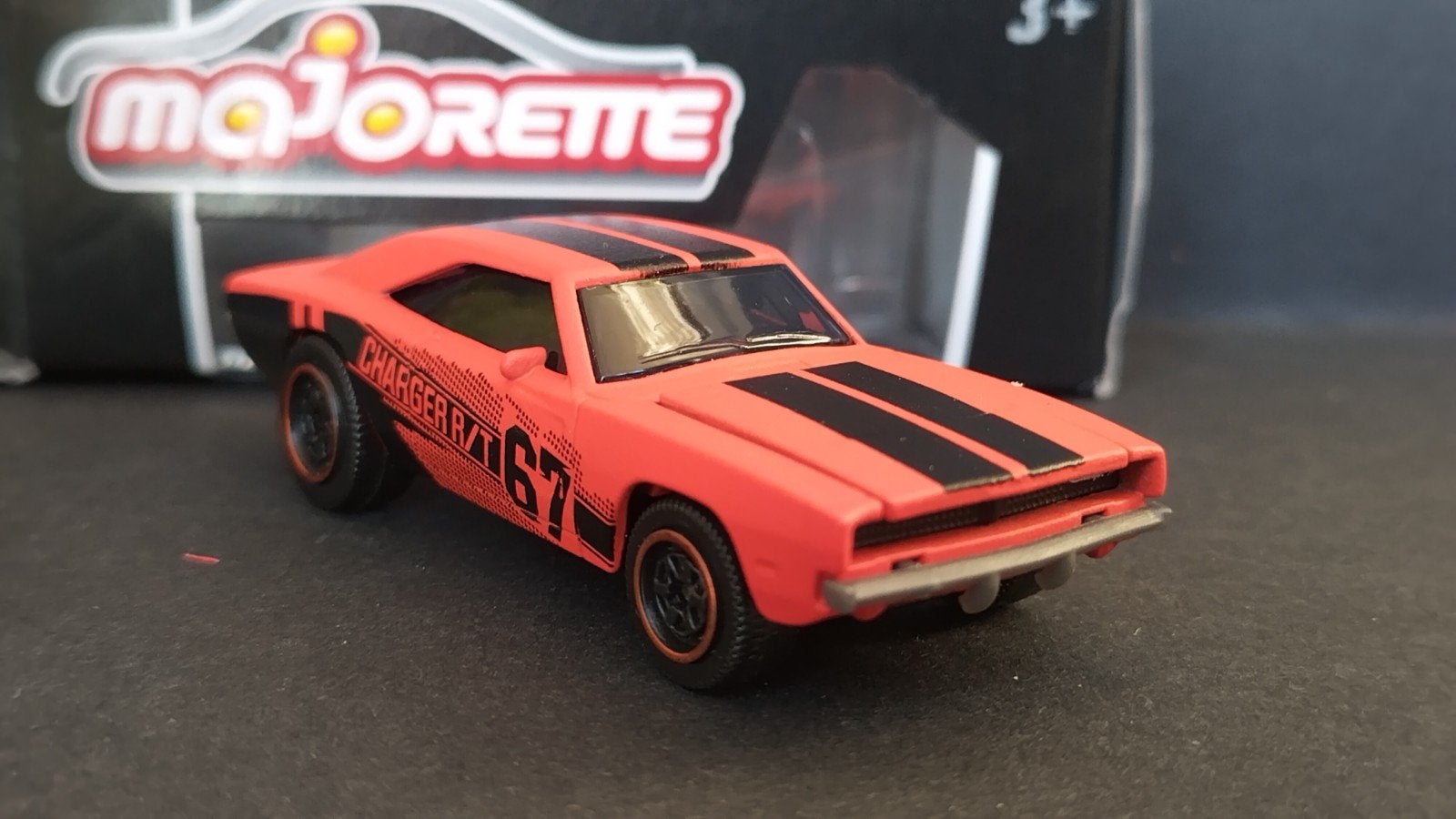 Dodge Charger 1:60 3inch Majorette Pol, Auto, Verzenden, ., Nieuw