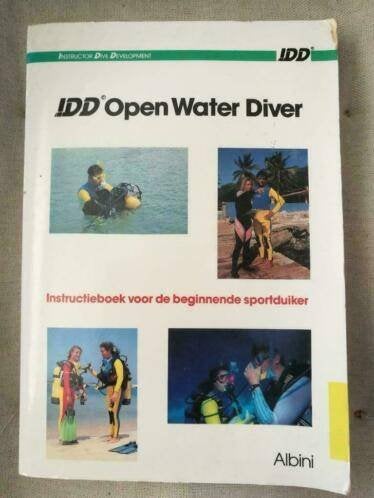 IDD Open Water Diver  Instructieboek voor sportduiker, Ophalen of Verzenden, Gelezen, Watersport en Hengelsport
