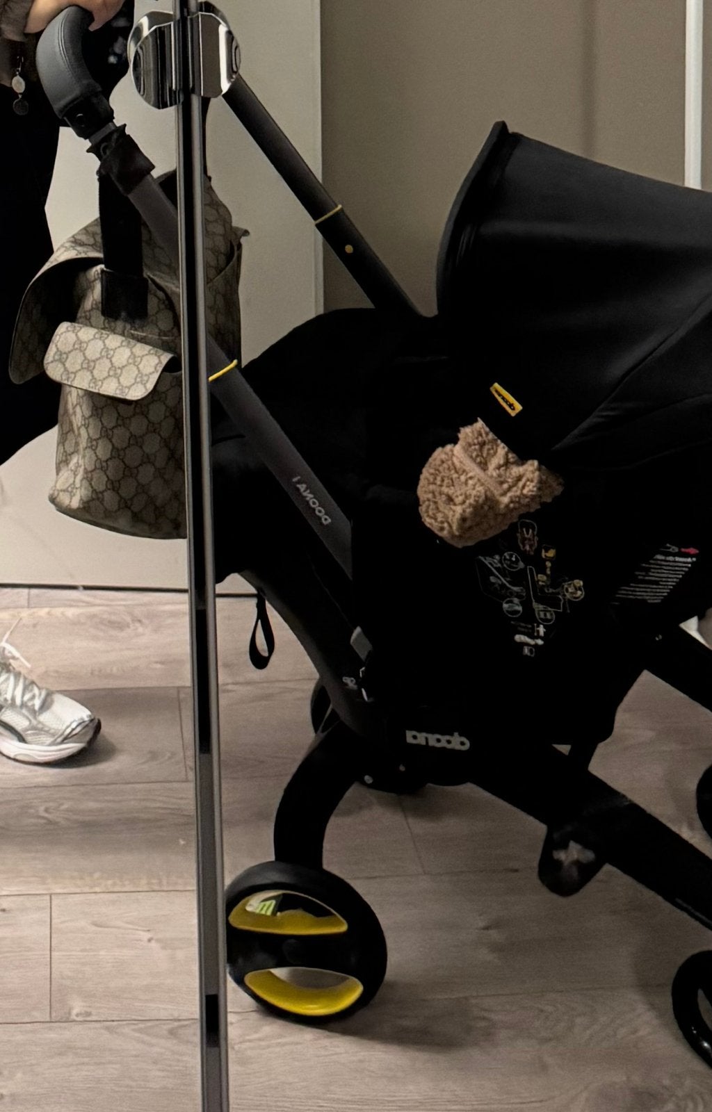 Gucci luiertas, Ophalen, Zo goed als nieuw