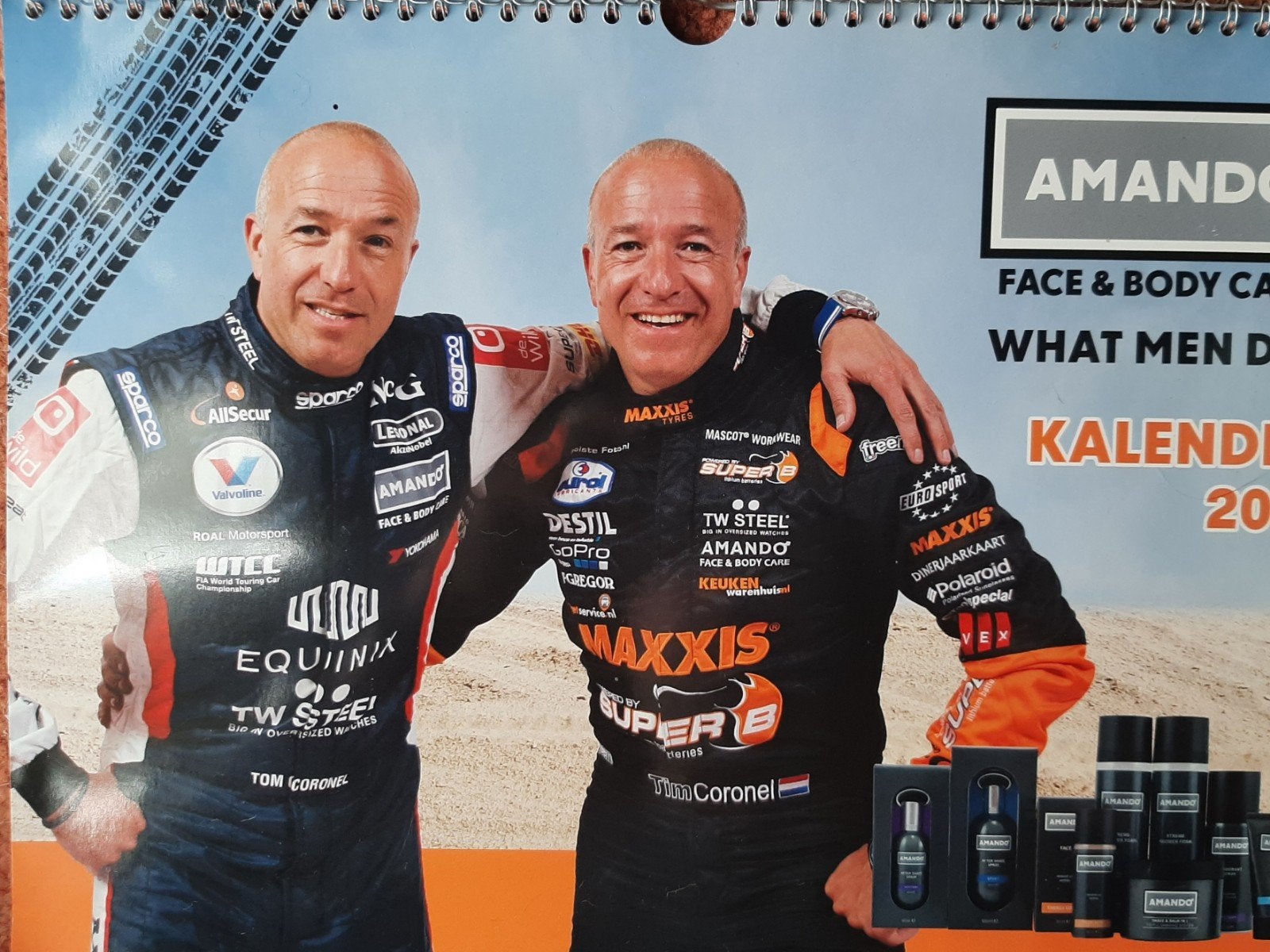 Dakar kalender 2015, Ophalen of Verzenden, Maandkalender, Nieuw