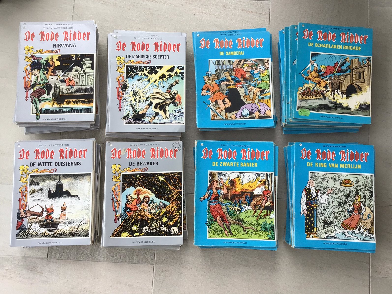 Te koop, Boeken, Stripboeken, Meerdere stripboeken, Ophalen, Gelezen