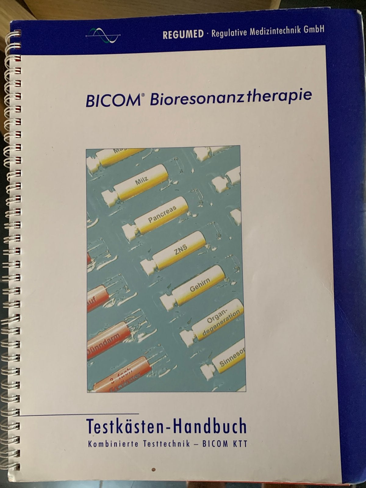 BICOM Bioresonantietherapie Testkasten-Handbuch, Ophalen, Gelezen, Kruiden en Alternatief