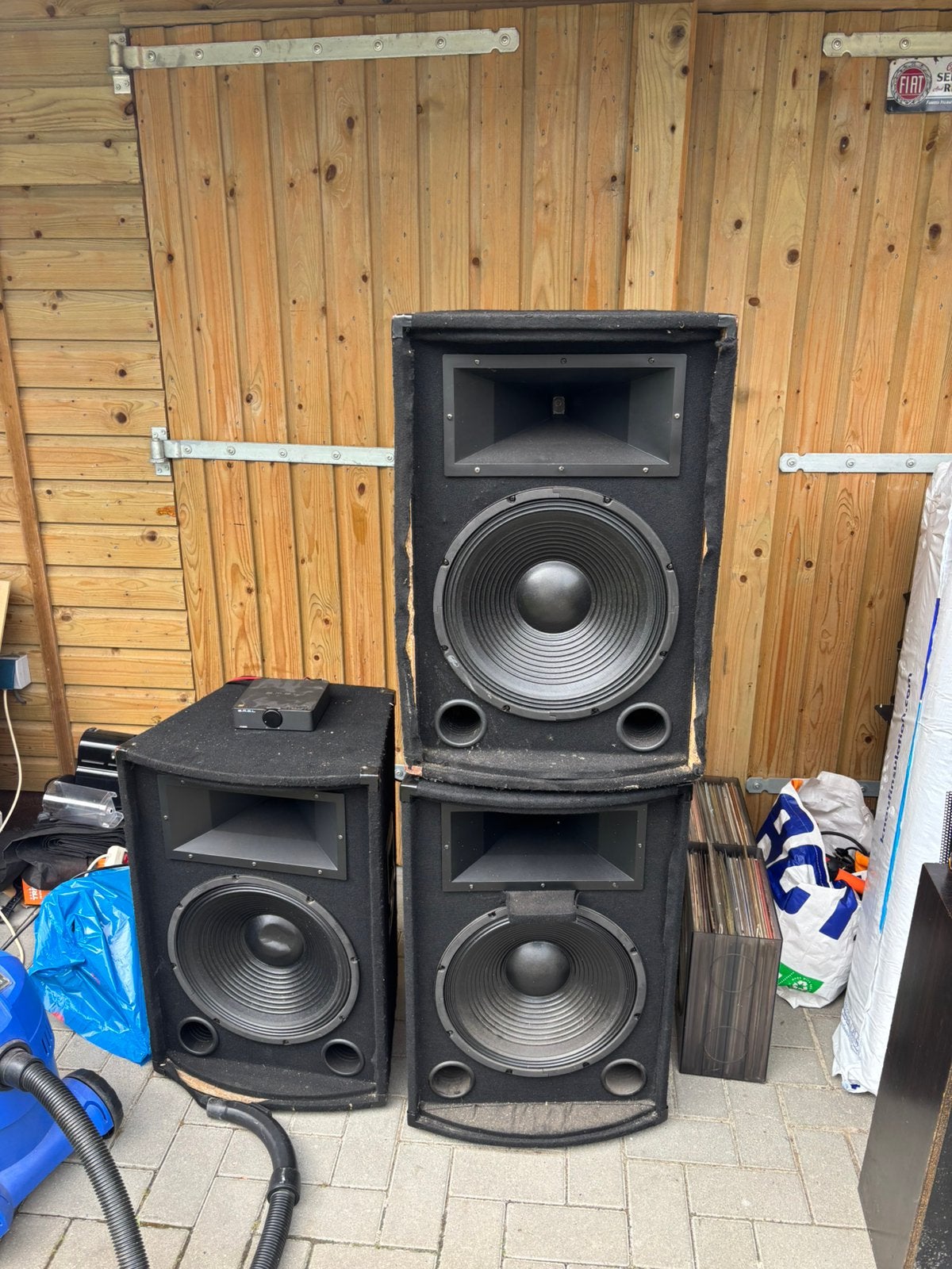 Devine Trono 15 (3 stuks in 1 koop), Audio, Tv en Foto, Luidsprekers, Ophalen, Gebruikt, Overige merken