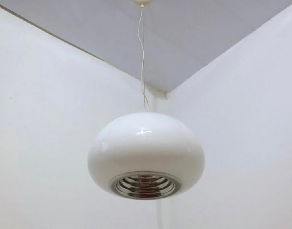Vintage original design lamp Castiglioni Black & White, Ophalen, Minder dan 50 cm