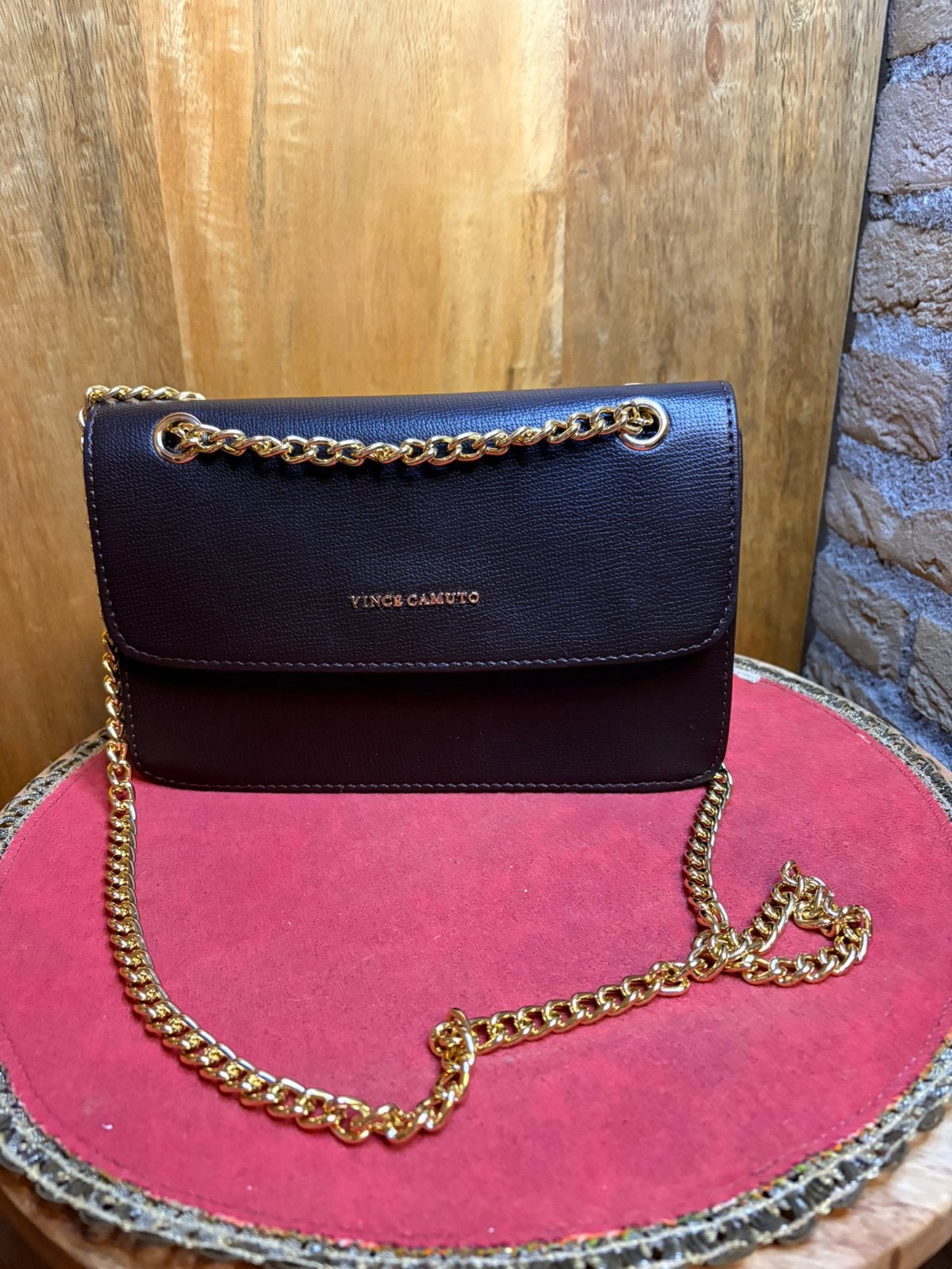 Bruine tas Vince Camuto, Verzenden, Nieuw, Bruin, Handtas