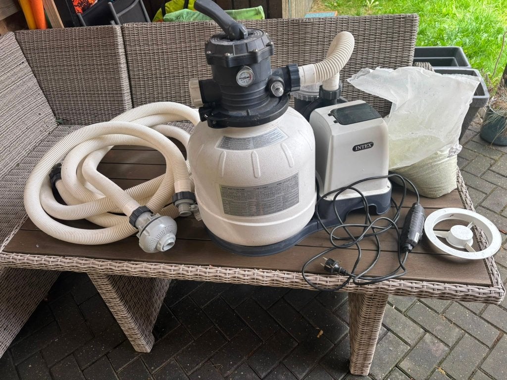 intex zand/glas filter pomp, Ophalen, Gebruikt, Zwembadpomp