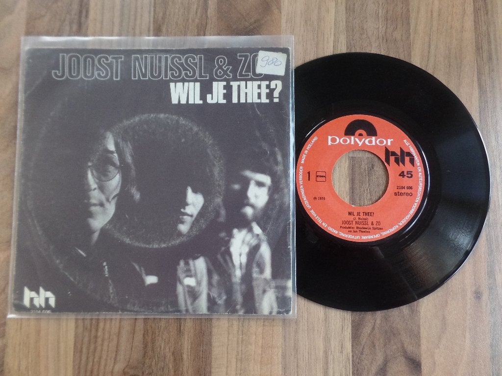 single  Joost Nuissl & Zo ‎– Wil Je Thee?*, Ophalen of Verzenden, Gebruikt, 7 inch, Nederlandstalig