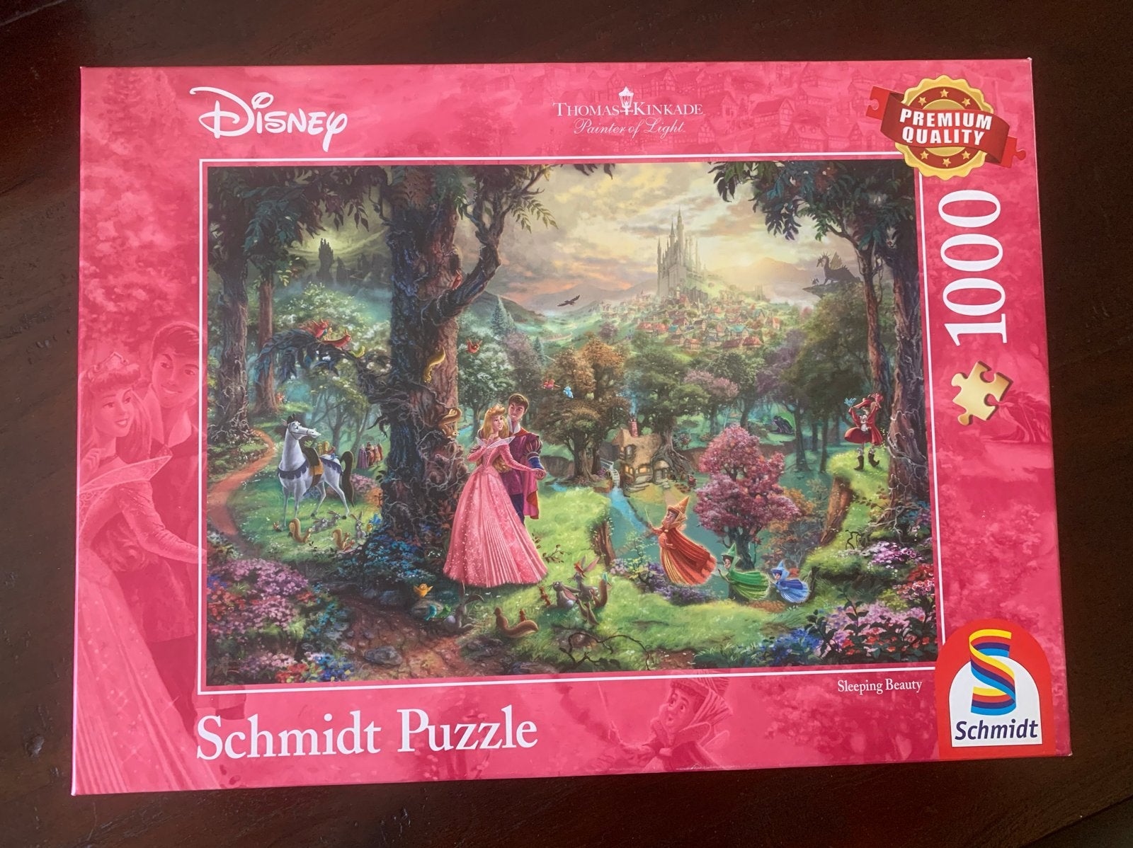 Schmidt Disney Doornroosje puzzel 1000 stukjes, Ophalen of Verzenden, Zo goed als nieuw