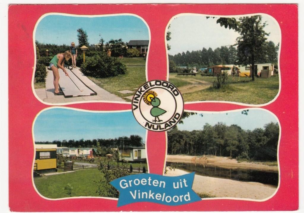 Nuland Groeten Vinkeloord Gelopen 1976, Verzamelen, Ansichtkaarten | Nederland, Ophalen of Verzenden, 1960 tot 1980, Gelopen, Noord-Brabant