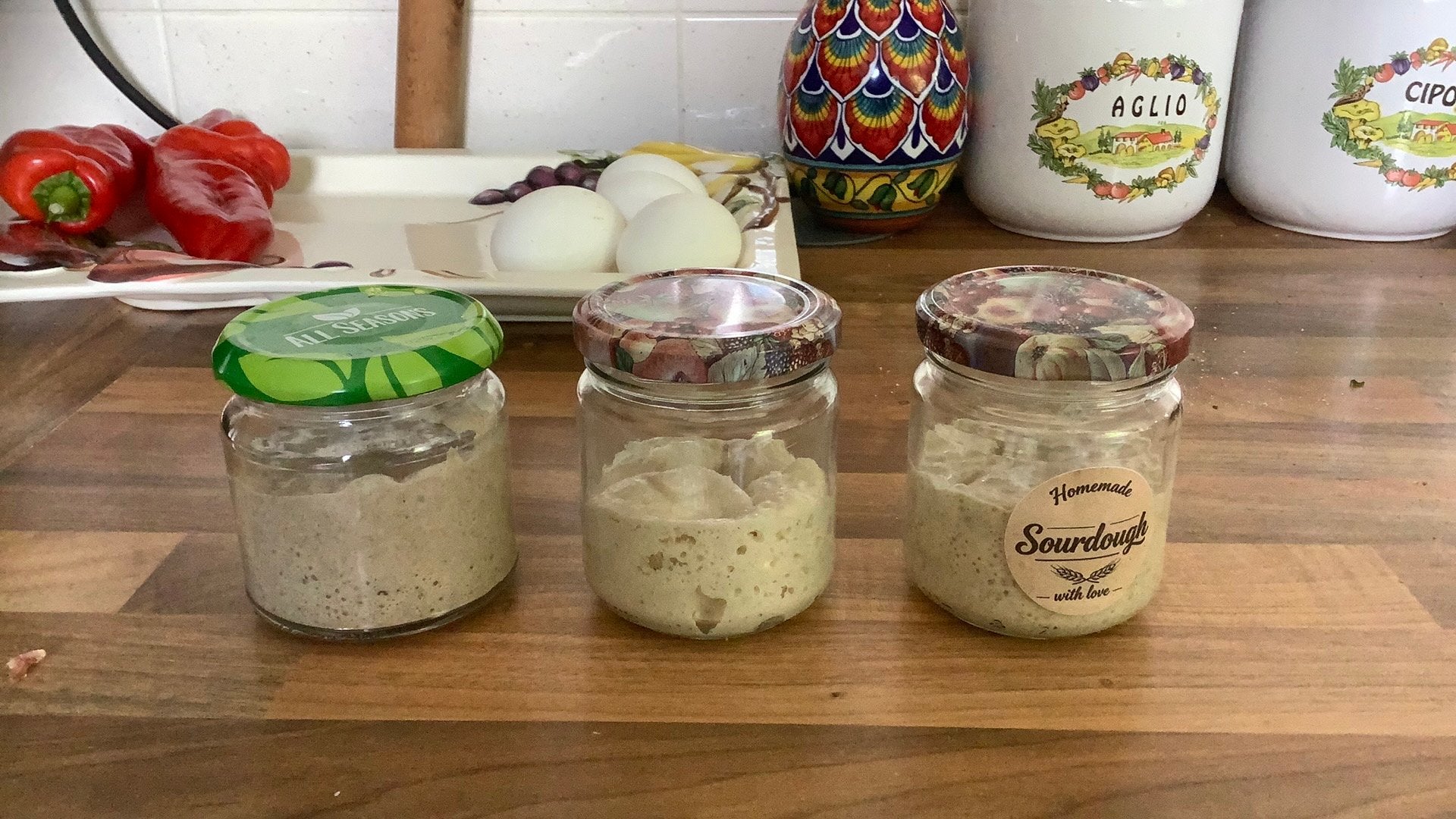 HAND- & HOMEMADE   ZUURDESEM STARTER, Ophalen