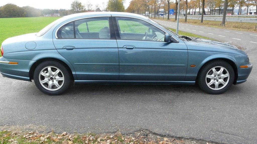 Jaguar S-type 3.0 V6,Youngtimer, Auto's, Jaguar, 238 pk, Achterwielaandrijving, Gebruikt, Beige