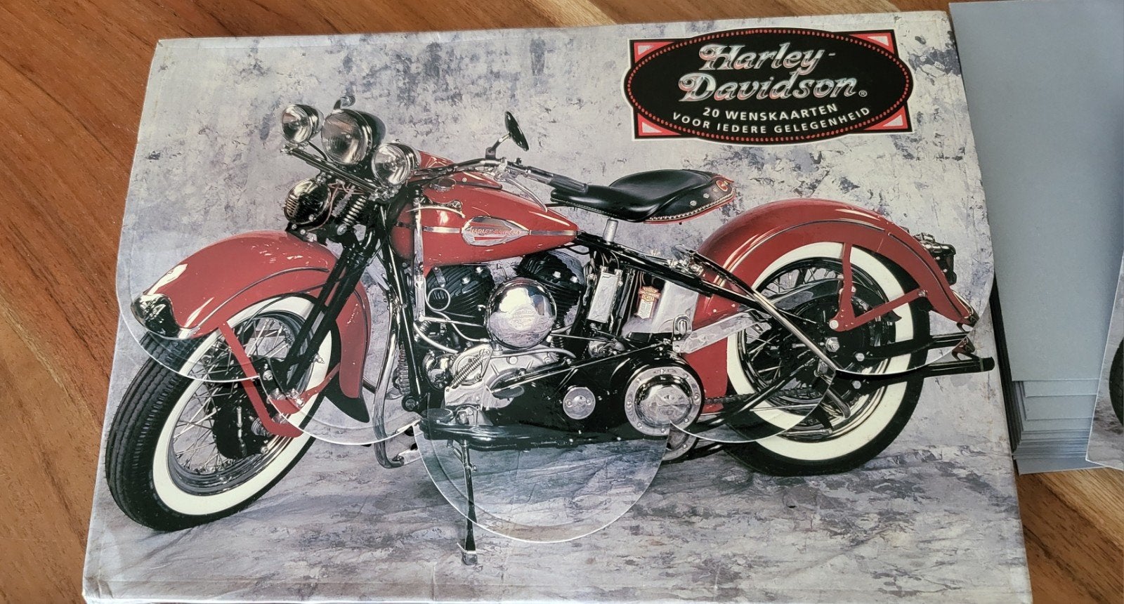 Harley-Davidson Wenskaarten Set - 20 Stuks, Ophalen of Verzenden, Zo goed als nieuw